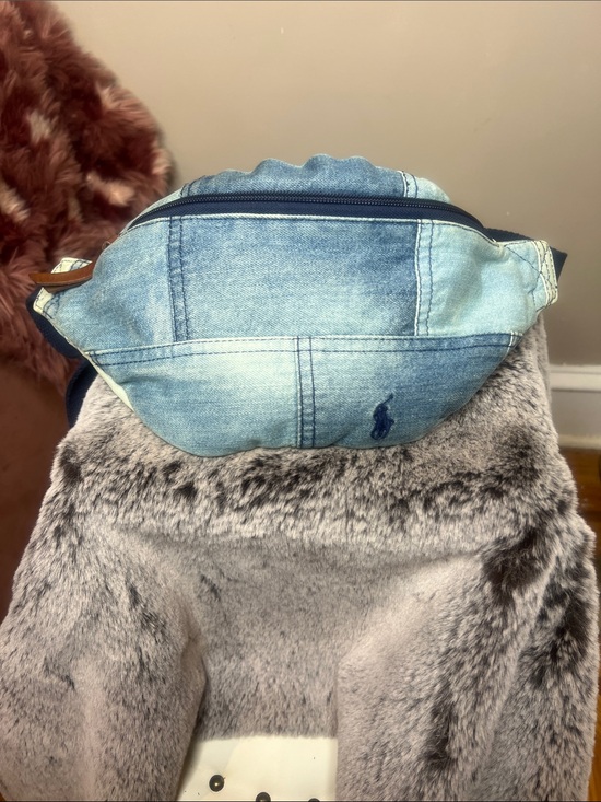 Ralph Lauren Other - Ralph Lauren Light Denim Fanny Pack with Navy Pony